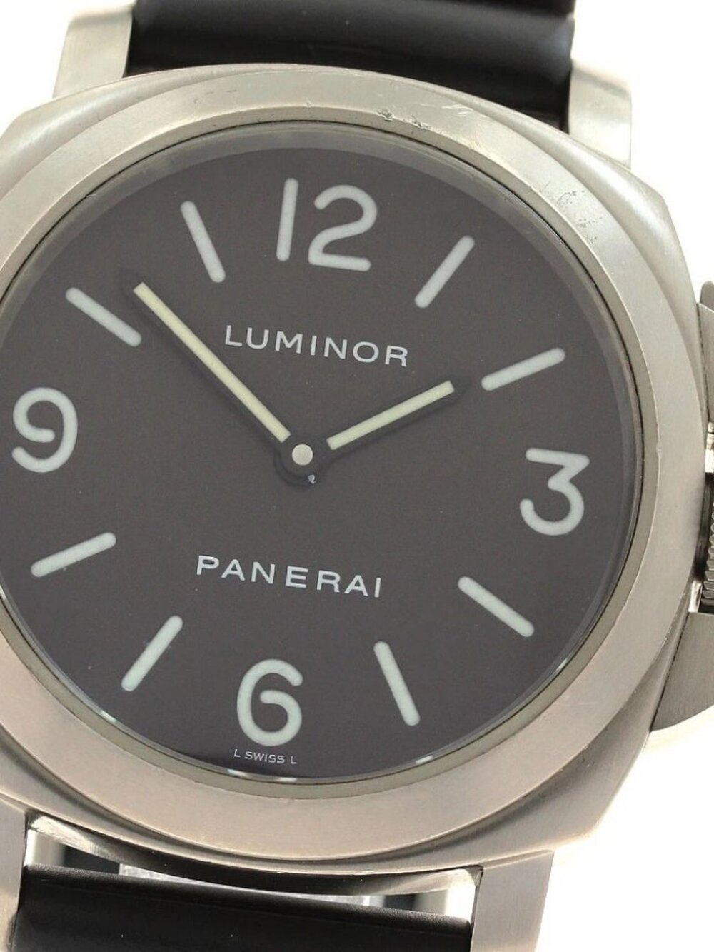 PANERAI Luminol base PAM00116 Dark Brown Dial Hand Winding Men's Watch